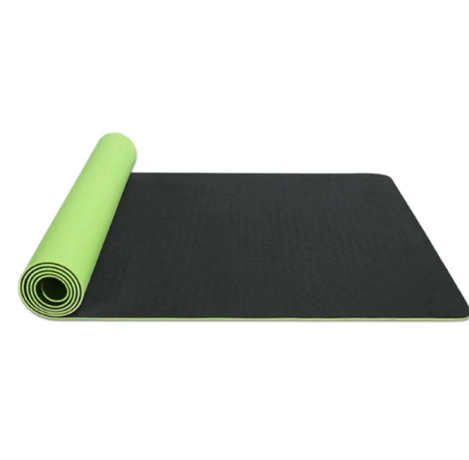 Tapis de Yoga Épais Antidérapant TPE - Confort Premium pour Yoga, Pilates & Fitness