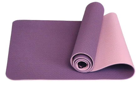Tapis de Yoga Épais Antidérapant TPE - Confort Premium pour Yoga, Pilates & Fitness