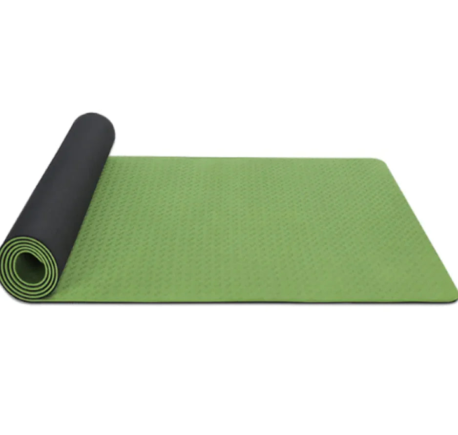 Tapis de Yoga Épais Antidérapant TPE - Confort Premium pour Yoga, Pilates & Fitness