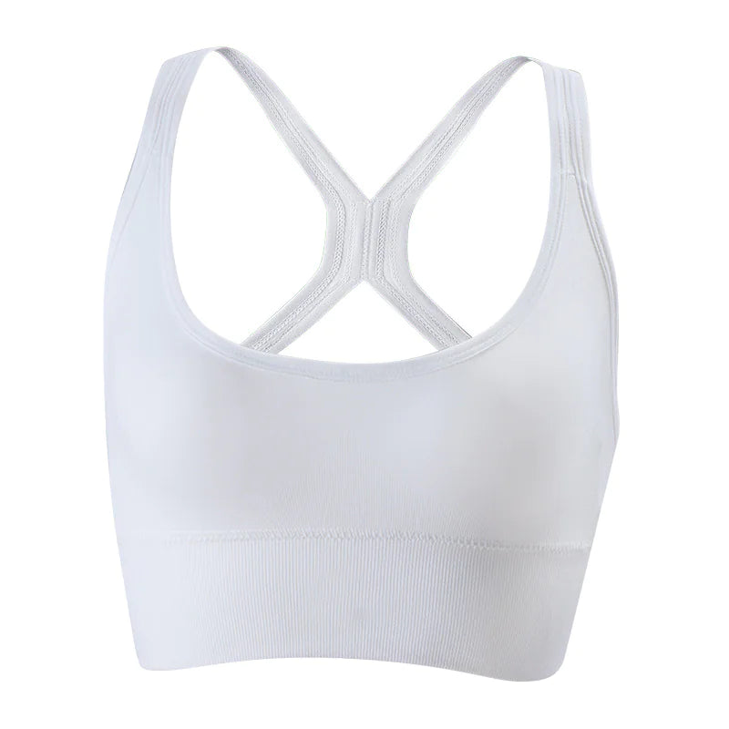 Women's Seamless Sports Bra - Premium Support &amp; Comfort