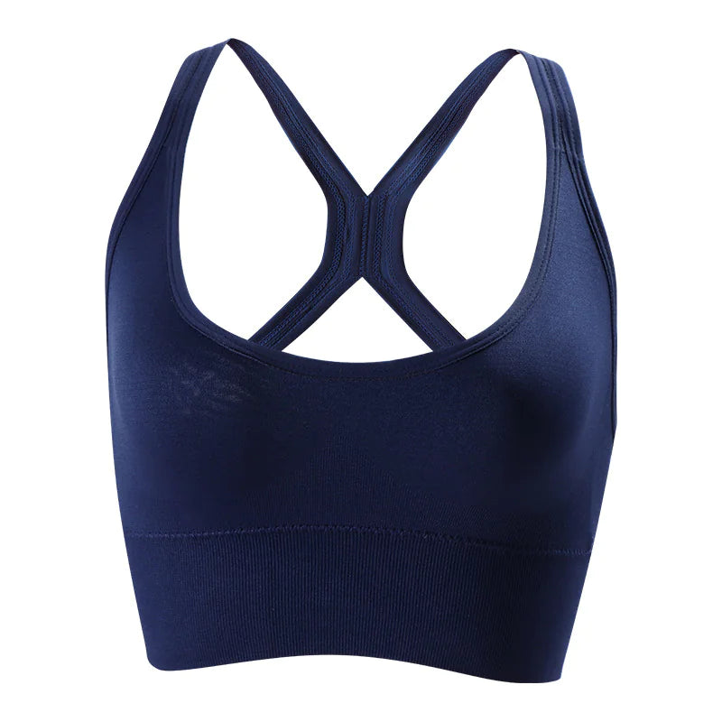 Women's Seamless Sports Bra - Premium Support &amp; Comfort