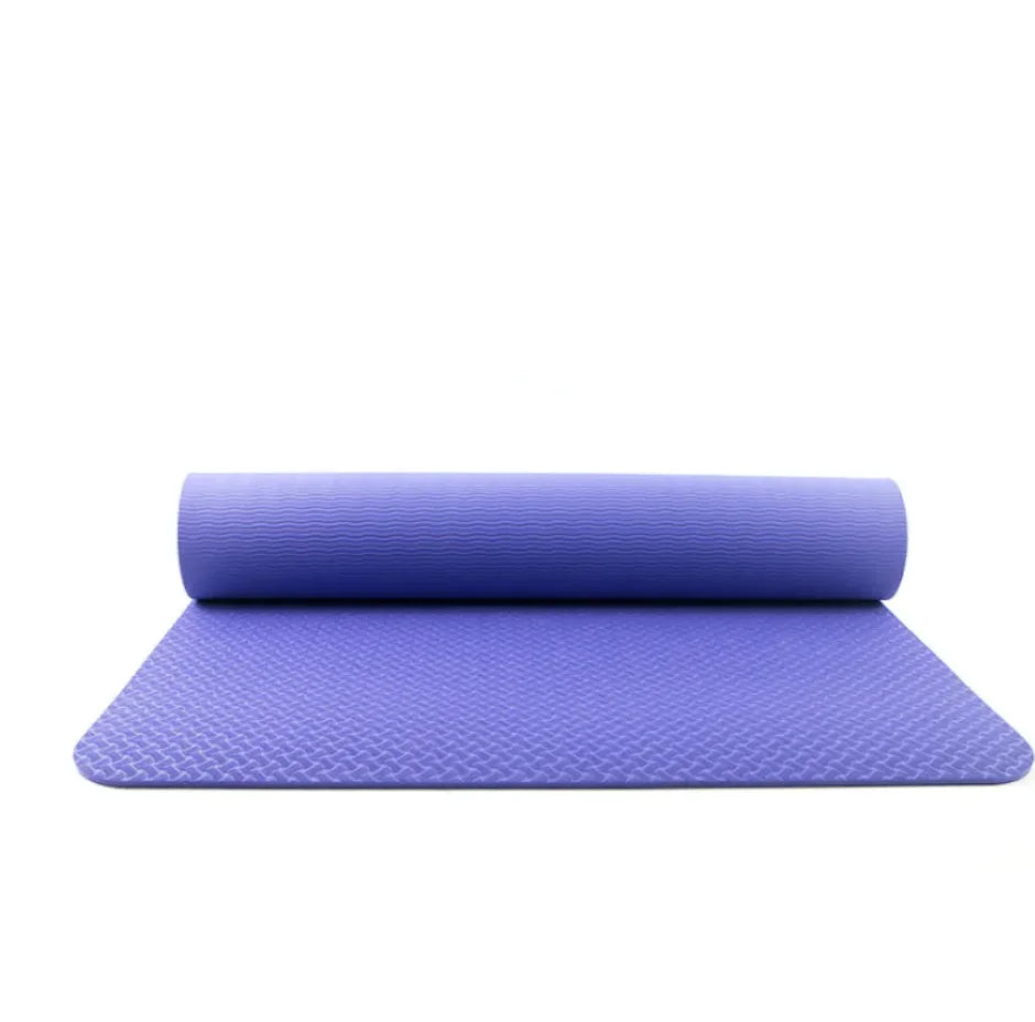 Tapis de Yoga Épais Antidérapant TPE - Confort Premium pour Yoga, Pilates & Fitness