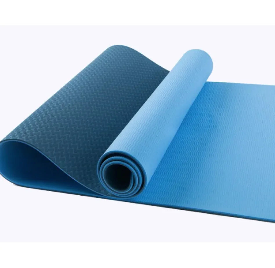 Tapis de Yoga Épais Antidérapant TPE - Confort Premium pour Yoga, Pilates & Fitness