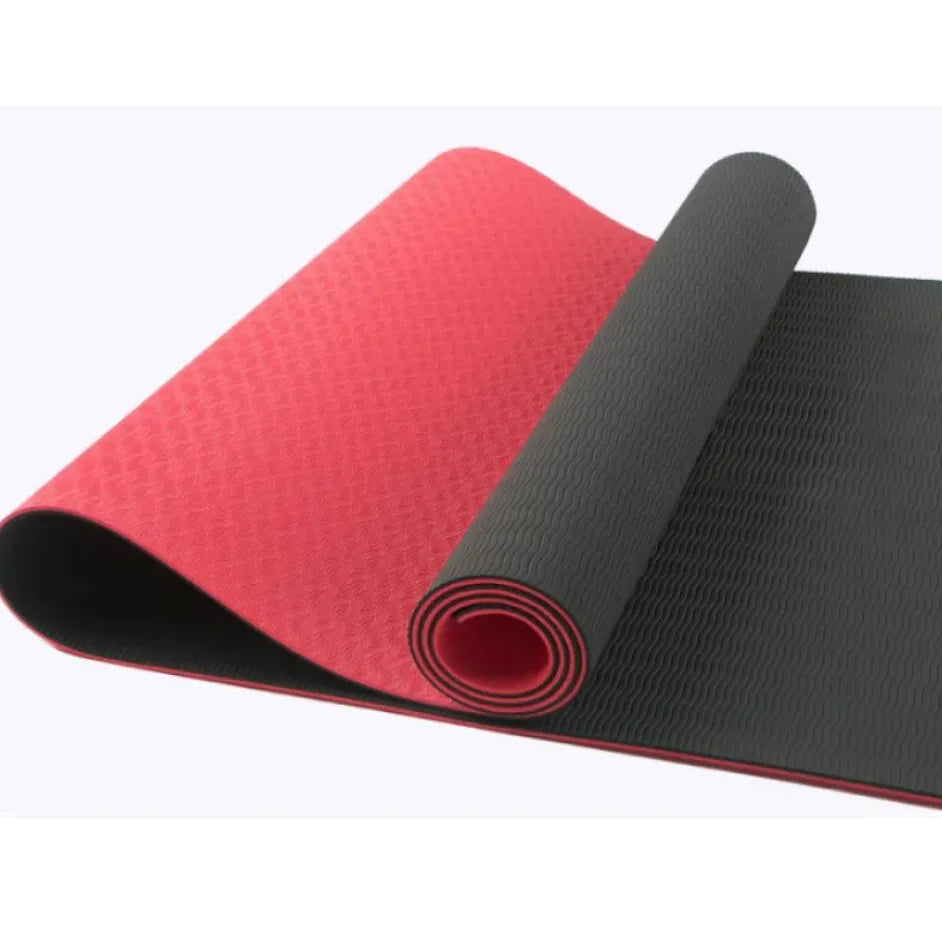 Tapis de Yoga Épais Antidérapant TPE - Confort Premium pour Yoga, Pilates & Fitness