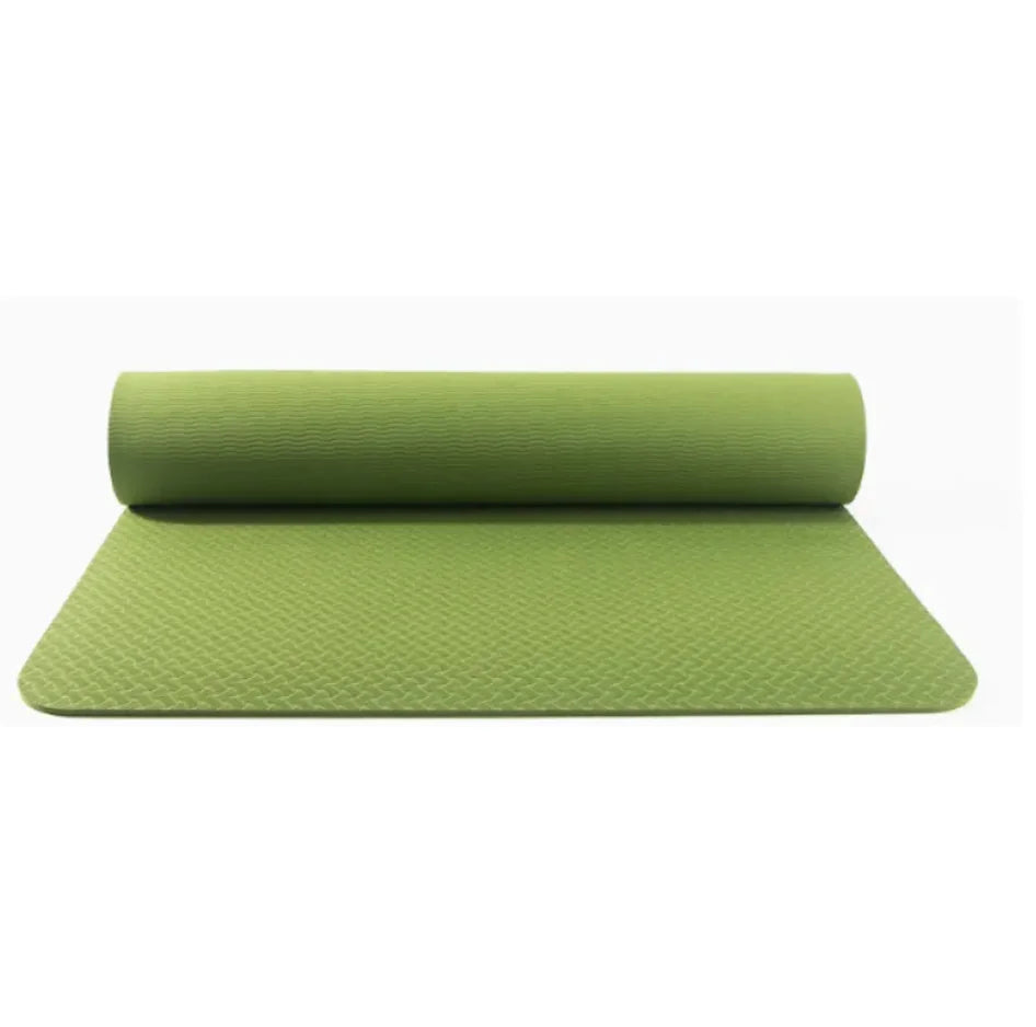 Tapis de Yoga Épais Antidérapant TPE - Confort Premium pour Yoga, Pilates & Fitness