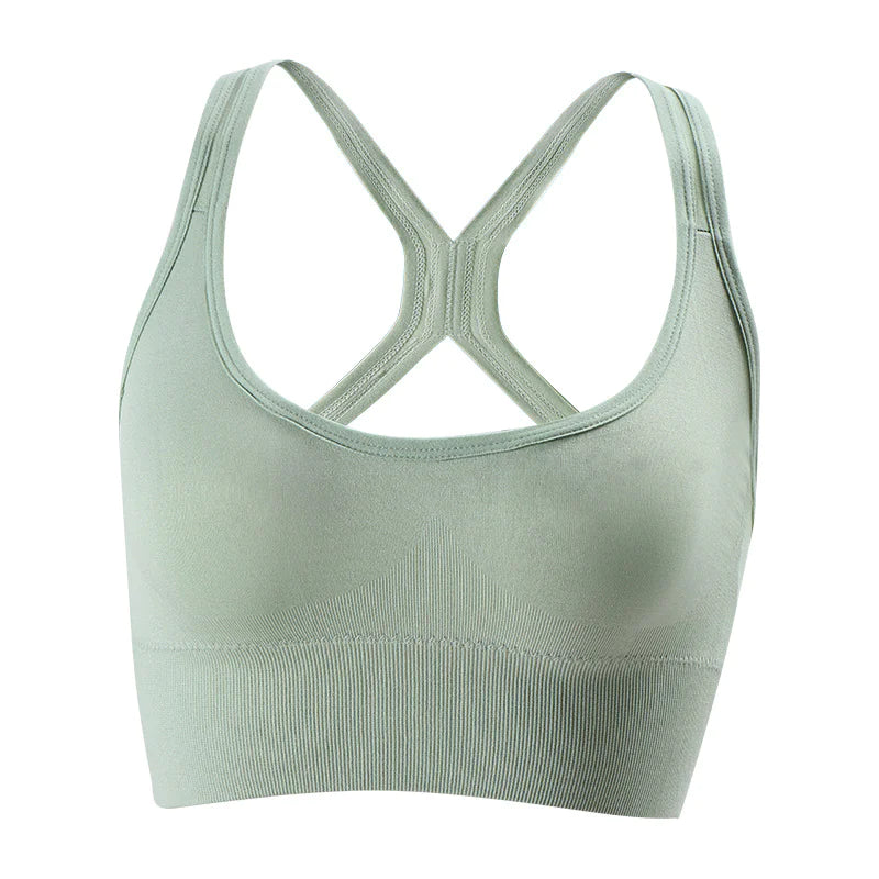 Women's Seamless Sports Bra - Premium Support &amp; Comfort
