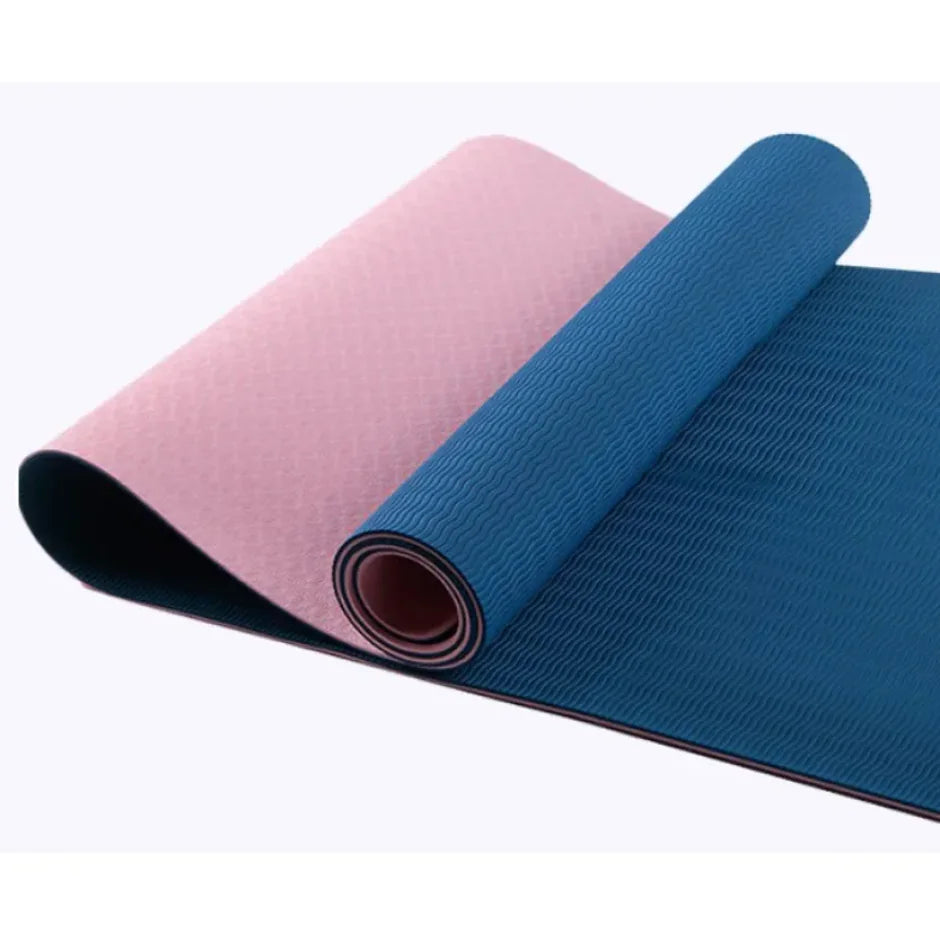 Tapis de Yoga Épais Antidérapant TPE - Confort Premium pour Yoga, Pilates & Fitness