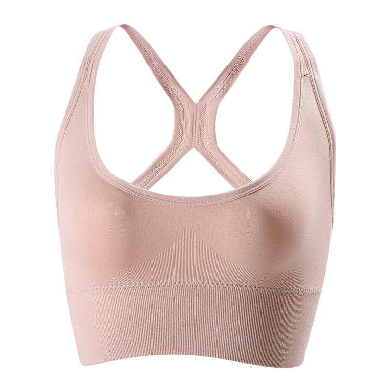 Women's Seamless Sports Bra - Premium Support &amp; Comfort