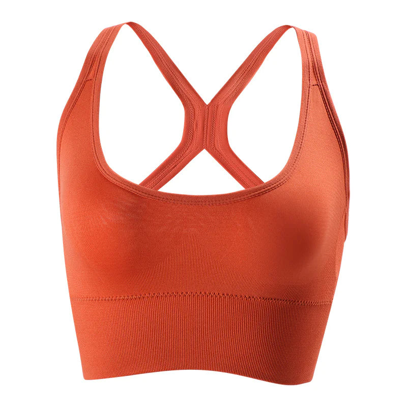 Women's Seamless Sports Bra - Premium Support &amp; Comfort