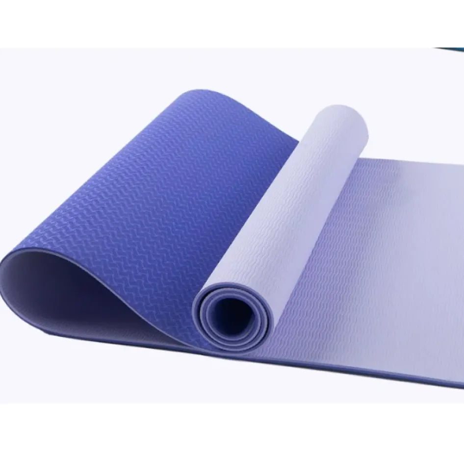 Tapis de Yoga Épais Antidérapant TPE - Confort Premium pour Yoga, Pilates & Fitness