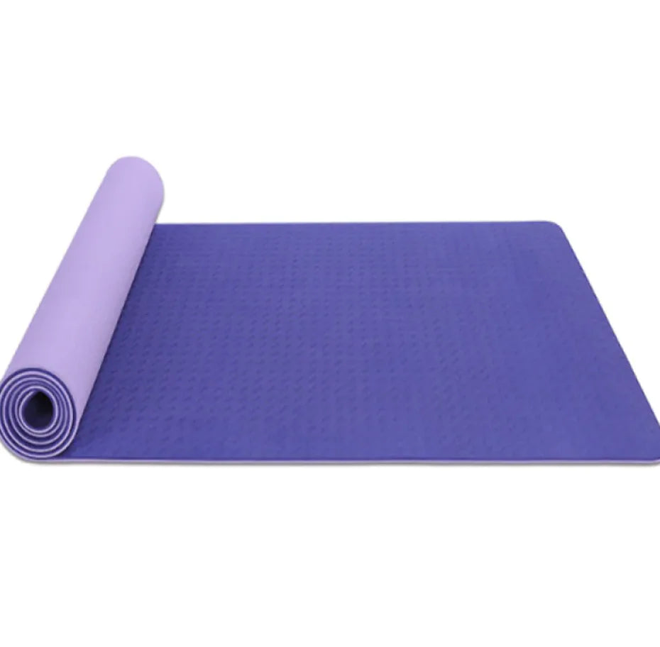 Tapis de Yoga Épais Antidérapant TPE - Confort Premium pour Yoga, Pilates & Fitness