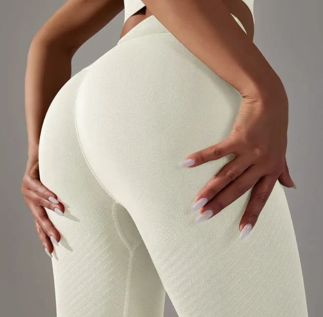 Pantalon de Yoga Taille Haute Sans Couture - Confort & Performance