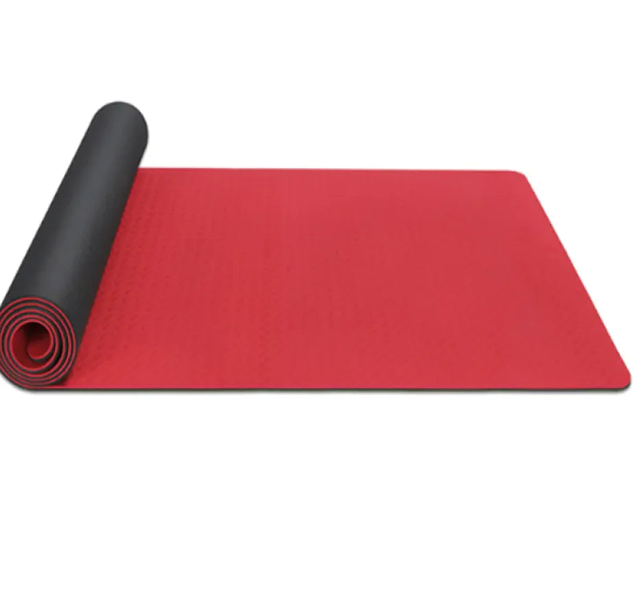 Tapis de Yoga Épais Antidérapant TPE - Confort Premium pour Yoga, Pilates & Fitness