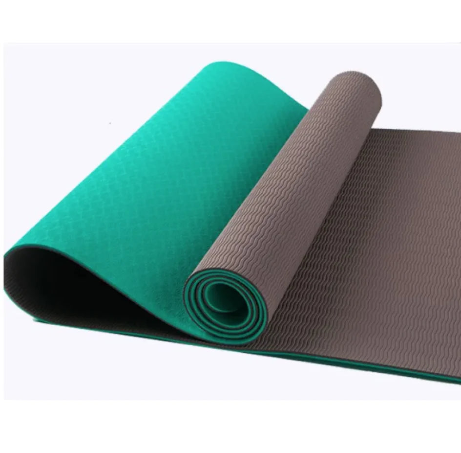 Tapis de Yoga Épais Antidérapant TPE - Confort Premium pour Yoga, Pilates & Fitness