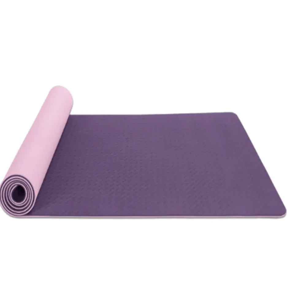 Tapis de Yoga Épais Antidérapant TPE - Confort Premium pour Yoga, Pilates & Fitness