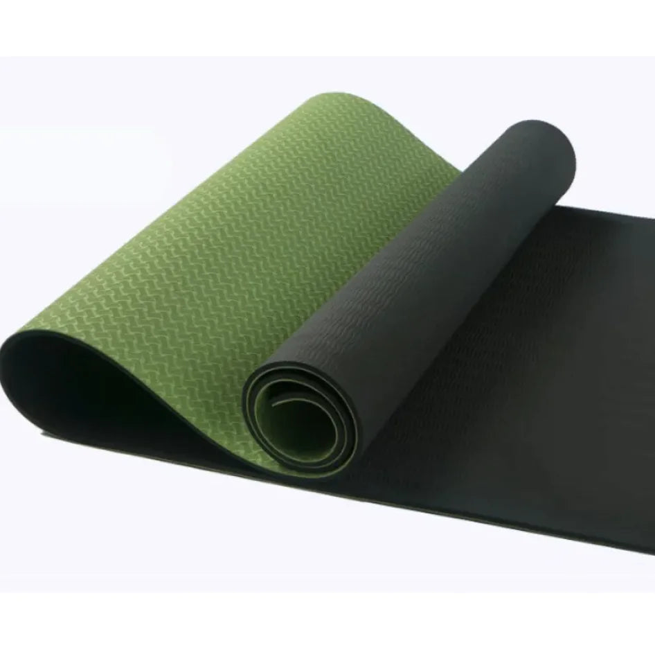 Tapis de Yoga Épais Antidérapant TPE - Confort Premium pour Yoga, Pilates & Fitness
